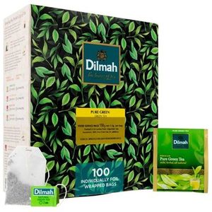 Dilmah Enveloped Tea Bags Flavoured 100s - Pure Green