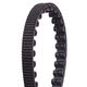 Gates Carbon 130 Tooth CDX Belt Black 11M-130T-12CT