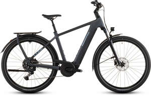 Trail Bikes: Cube Kathmandu Hybrid ONE 800 metallicgrey´n´grey 2026 TopTube