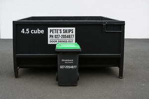 4.5 Cube Rubbish Skip