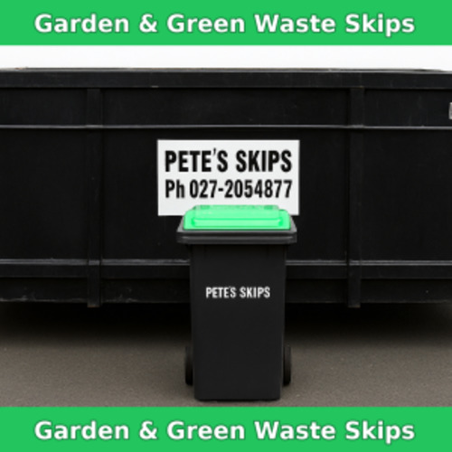 6 Cube Garden waste Rubbish Skip Hire