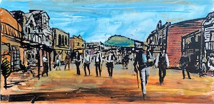 Products: Dodge City - Christian Nicolson Art