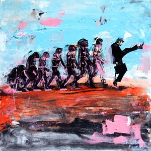 Products: Silly Walk - Christian Nicolson Art