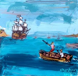 Klingons on the Starboard Bow - Christian Nicolson Art