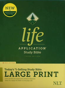 Nlt: NLT Life Application Large-Print Study Bible, Third Edition--hardcover, red letter. Christian Resource Centre