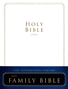 Niv: NIV Family Bible Hardcover – Deluxe Edition by Zondervan. Christian Resource Centre