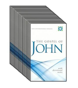 NIV Gospel of John, 25 Pack. Christian Resource Centre