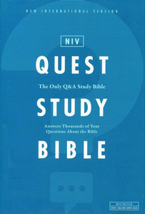 NIV Quest Study Bible (The Only Q And A Study Bible). Christian Resource Centre