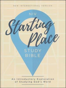 NIV Starting Place Study Bible by Zondervan. Christian Resource Centre