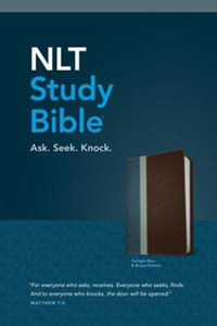 Nlt: NLT Study Bible, TuTone, LeatherLike, Brown by Tyndale. Christian Resource Centre