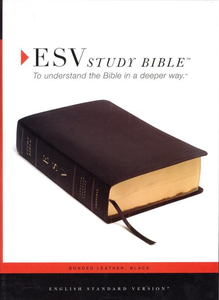 Esv: ESV Bible Study Bonded Leather Black by Crossway. Christian Resource Centre
