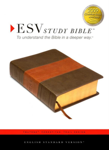 ESV Bible Study Trutone Forest Tan Trail Design by Crossway. Christian Resource Centre