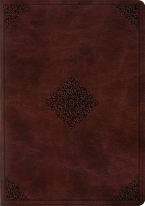 ESV Bible Study Trutone Mahogany Ornament Design. Christian Resource Centre