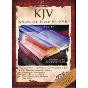 Audio Visual Bible: KJV Complete Bible on DVD Deluxe box set by Stephen Johnson. Christian Resource Centre