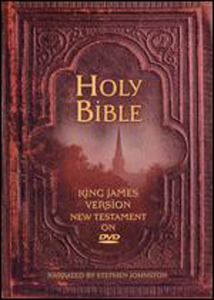 Holy Bible KJV New Testament by Stephen Johnston DVD. Christian Resource Centre