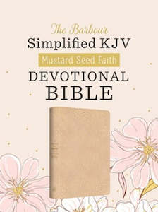 SKJV Barbour Mustard Seed Devotional Bible classic cover imitation leather 9 point font