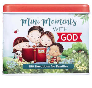 Mini Moments with God Devotional Cards for Kids