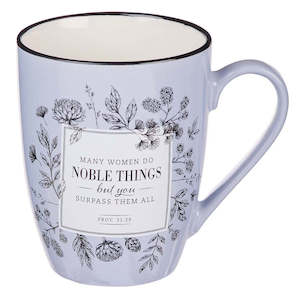 Many Women Do Noble Things Ceramic Mug – Proverbs 31:29 *THIS CERAMIC MUG IS N&hellip;