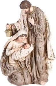 Seasonal: 1 Piece Holy Family Cross Nativity 20.5cm high