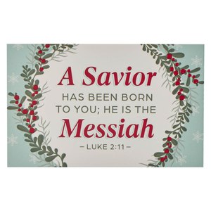 Saviour The Messiah Christmas Pass Around Card Set - Luke 2:11