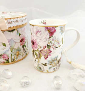 Mothers Day: Dream Garden Ceramic Mug with Gift Box *THIS CERAMIC MUG IS NOT AVAILABLE TO BE SENT ON IT’S OWN – We are able to ship with combined orders of $100 or more.*