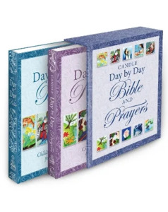 Bible Storybooks: Candle Day by Day Bible and Prayers Gift Set