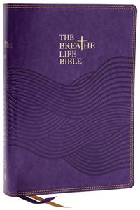 NKJV The Breathe Life Holy Bible: Faith in Action. Purple Leathersoft Thumb INDE&hellip;