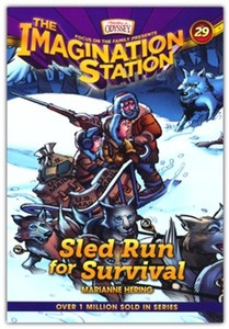 Imagination Station #29 Sled Run for Survival paperback. Ages 7-12