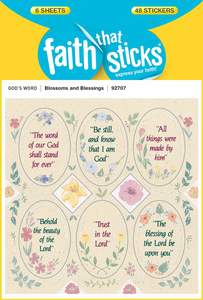 Blossoms and Blessings (Faith That Sticks Stickers)