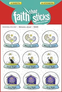 Welcome, Jesus! (Faith That Sticks Stickers)