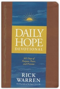 New Releases: Daily Hope Devotional: 365 Days of Purpose, Peace, and Promise