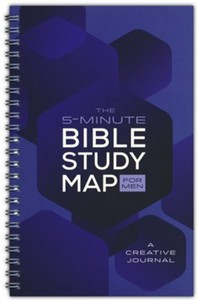 5 Minute Bible Study Map for Men: A Creative Journal