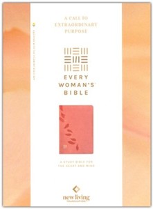 NLT Every Woman's Bible filament enabled edition Pink Petals Leatherlike re&hellip;