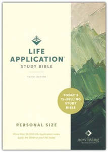 NLT Life Application Study Bible Personal Size 3rd edition hardcover red letter &hellip;