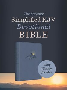 Devotional: SKJV Devotional Bible Daily Wisdom for Men imitation leather 9 point font