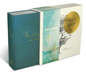 Bibles: NLT Art of Life Holy Bible: A Visual Celebration Teal Hardcover