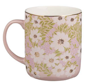 Gifts: Bless and Keep You Blush Bloom Ceramic Coffee Mug - Numbers 6:24 *THIS CERAMIC MUG IS NOT AVAILABLE TO BE SENT ON IT’S OWN – We are able to ship with combined orders of $100 or more.*