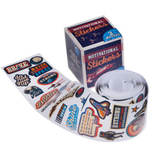 Be Strong and Courageous Sticker Roll - Joshua 1:9