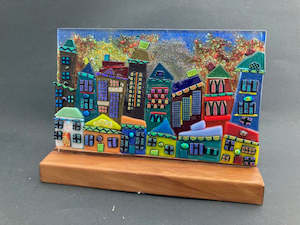 Products: Cityscape 20cm base by 15cm high