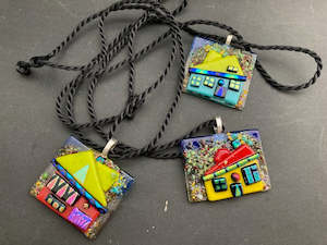 Pendants: Little house pendant