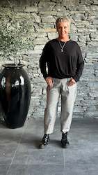 Jo Jo Pant - Wool Check