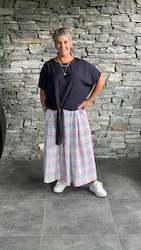 Skirts: Sarah Skirt - Rainbow Check