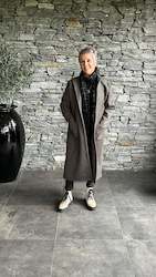 Winter 2023: Longline Coat-Pine