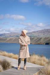 Winter 2023: Longline Coat - Champayne