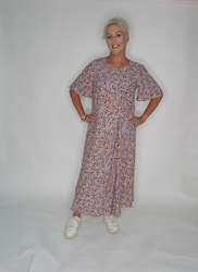 Dress Collection: Tuck Dress -Printed