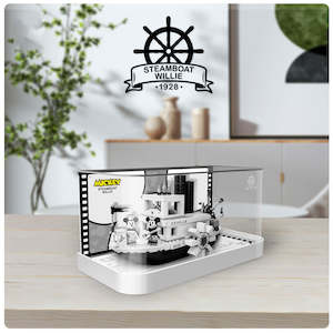 Display Case: Lego Steamboat Willie 21317 Display Case
