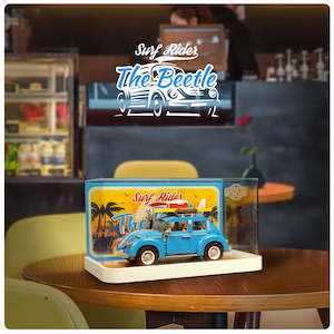 Display Case: Lego Volkswagen Beetle 10252 Display Case