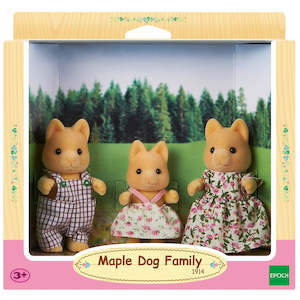 Sylvanian Families: Sylvanian Families Maple Dog Family 3 Pack