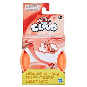 Play-Doh Super Cloud Slime Single Can Neon Red