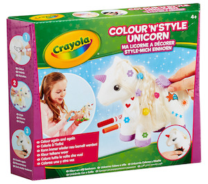 CRAYOLA COLOR N STYLE UNICORN